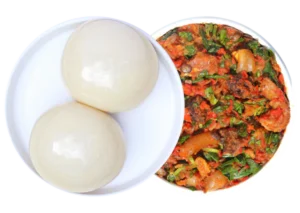 POUNDED YAM