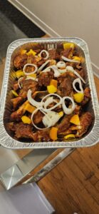 PEPPERED FISH(CROAKER) TRAY