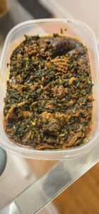 VEGETABLE SOUP(EFO RIRO) TRAY