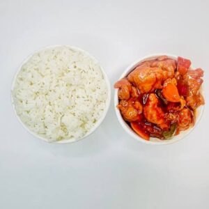 STEAMED RICE WITH STEW