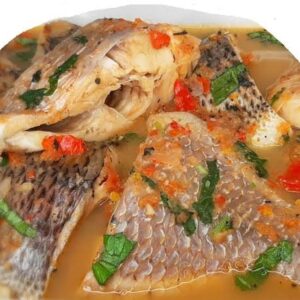 Tilapia Fish Pepper Soup